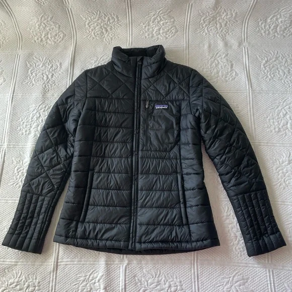 Patagonia Radalie Puffer Jacket Black Small - Picture 3 of 16